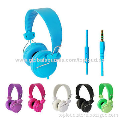 Call Center Headset, Mini Microphone, 3.5mm Plug, Customized Logos Available